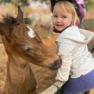 Learning to ride at Wild Bhiza Stables